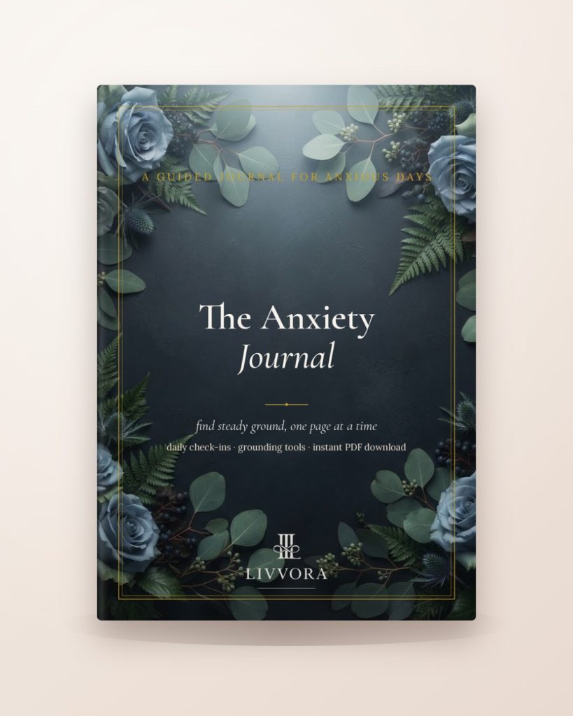 The Anxiety Journal – LIVVORA digital journal