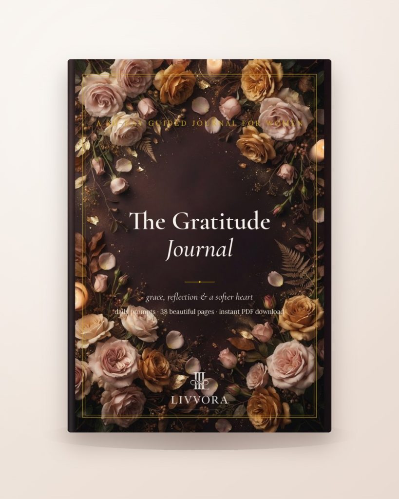 The Gratitude Journal – LIVVORA digital journal