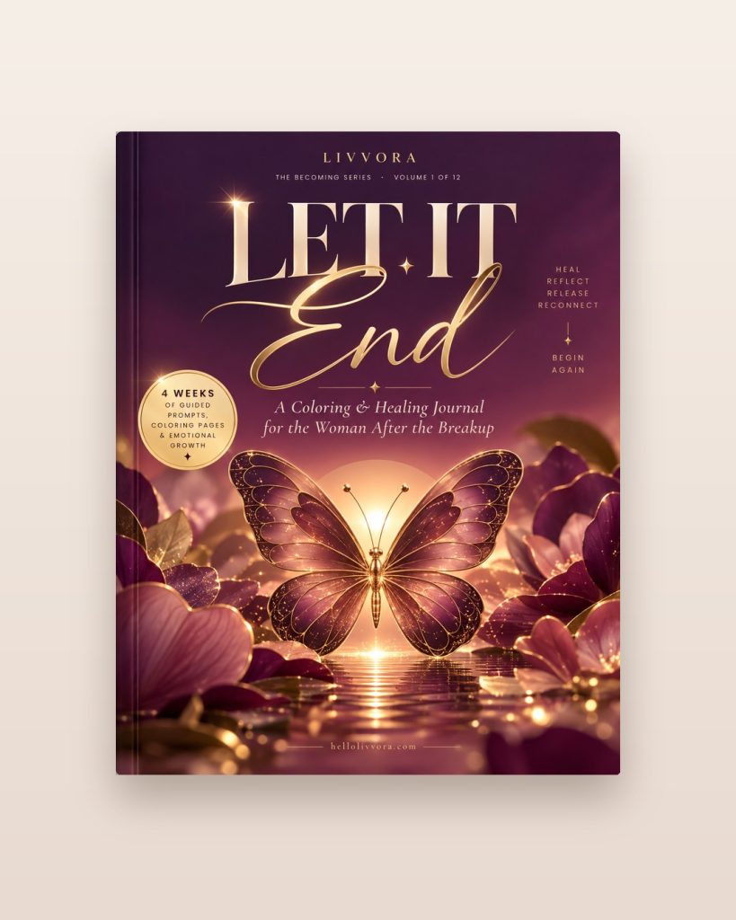Let It End – LIVVORA coloring and healing journal