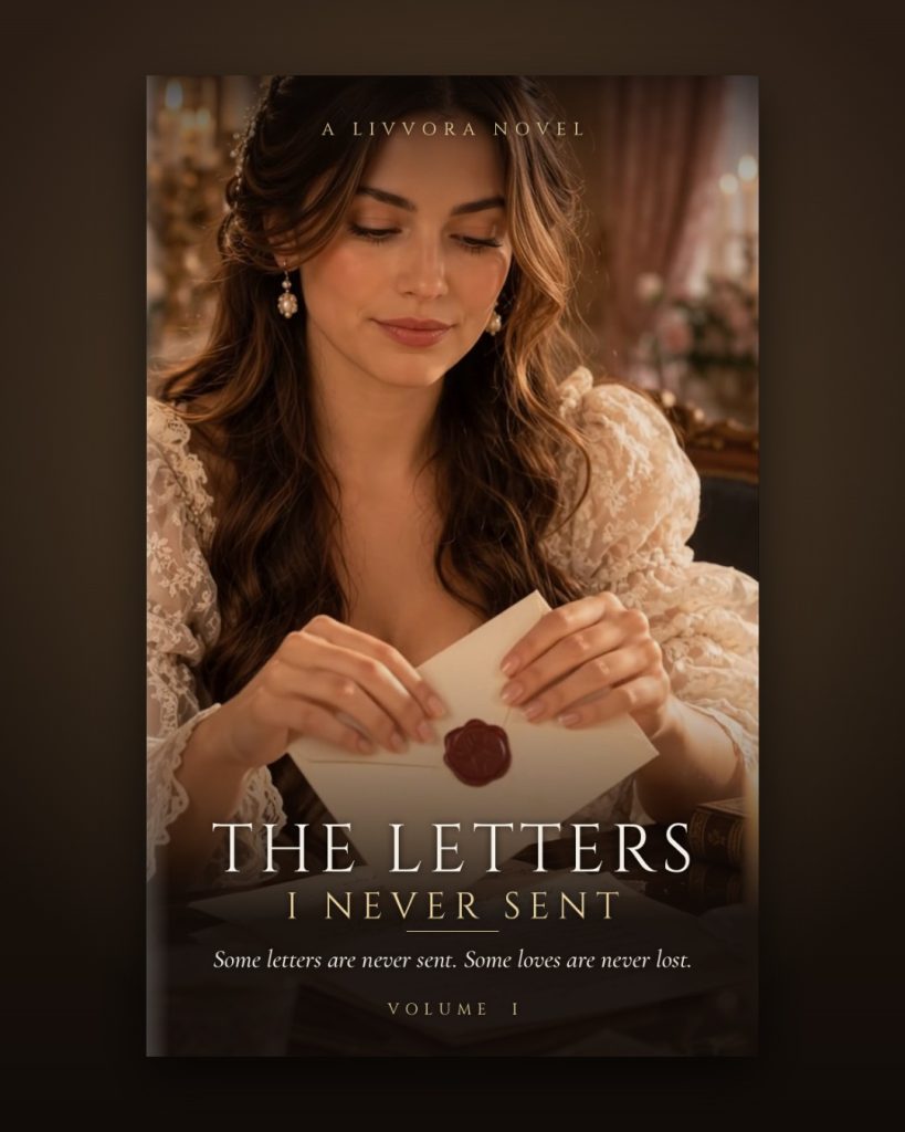 The Letters I Never Sent — Regency romance novel ebook cover, Volume I by LIVVORA